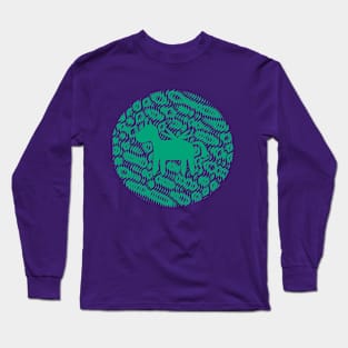 Green pegasus Long Sleeve T-Shirt